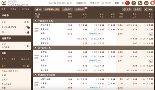 Ansicht von Singbet auf Chinesisch