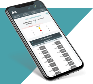 Ansicht der 3et Sportwetten-App
