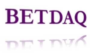 Das Betdaq-Logo in Perspektive
