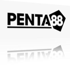 Das Penta88-Logo in der Perspektive